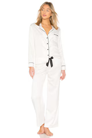 BLUEBELLA Claudia Shirt & Trouser Set in Cream from Revolve.com | Revolve Clothing (Global)