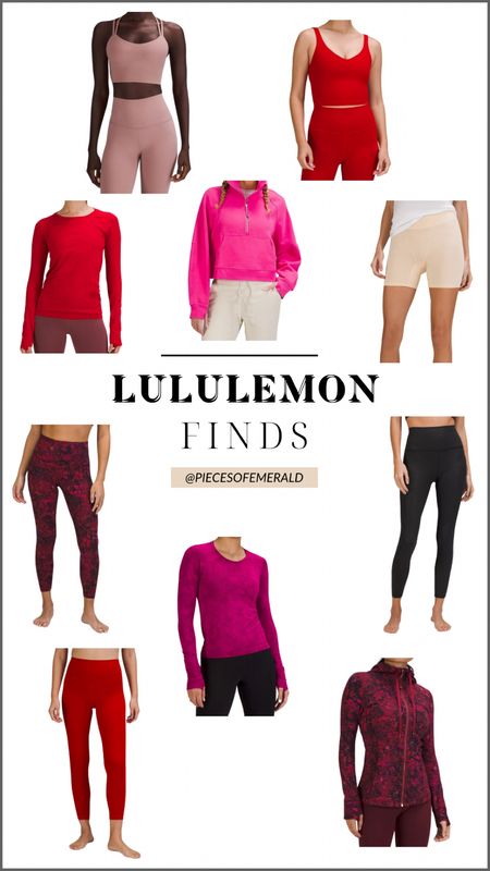 Lululemon workout wear, athletic finds, athletic wear, loungewear 

#LTKFind #LTKfit