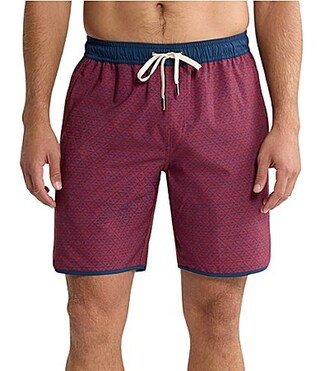 Fair Harbor Allover Printed 6 Anchor Swim Trunks - S | Dillard's