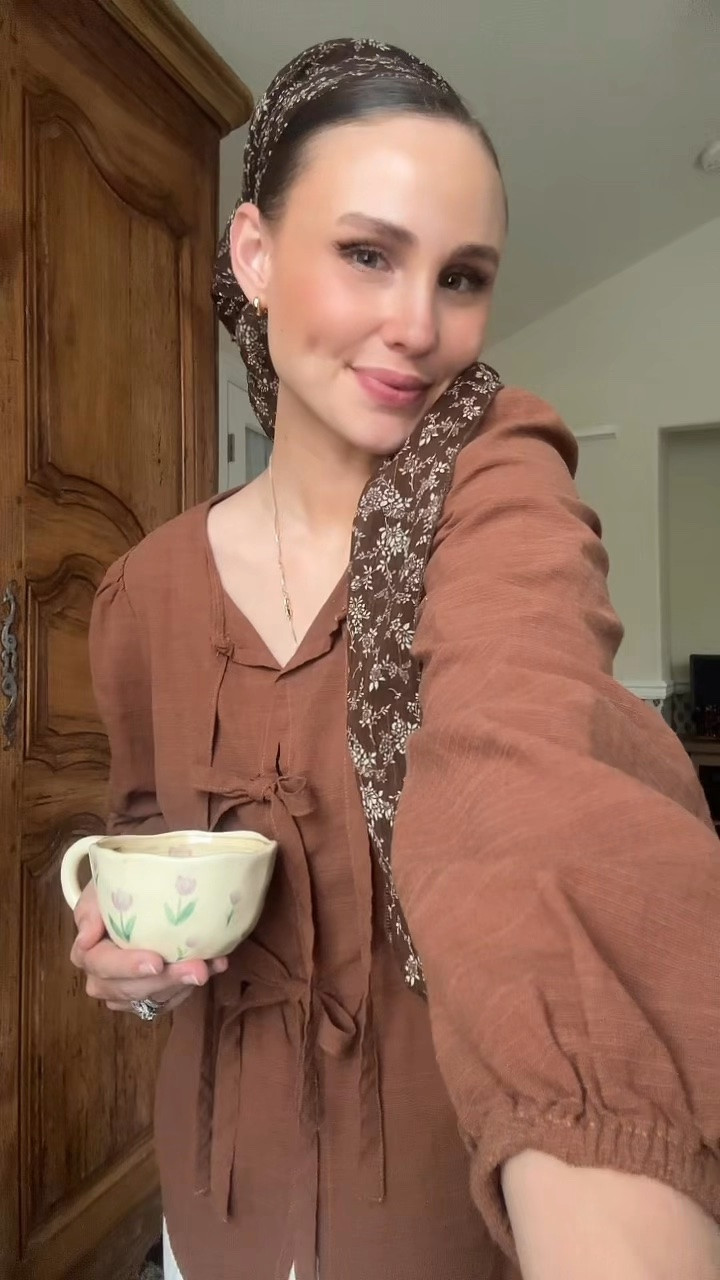 What I’m wearing today to run errands work home reset and go to a birthday party - a look that can be casual or dressed up!

Neutral brown outfit long sleeve linen midi dress front tie trendy top

#LTKootd #LTKgrwm #LTKmomlife