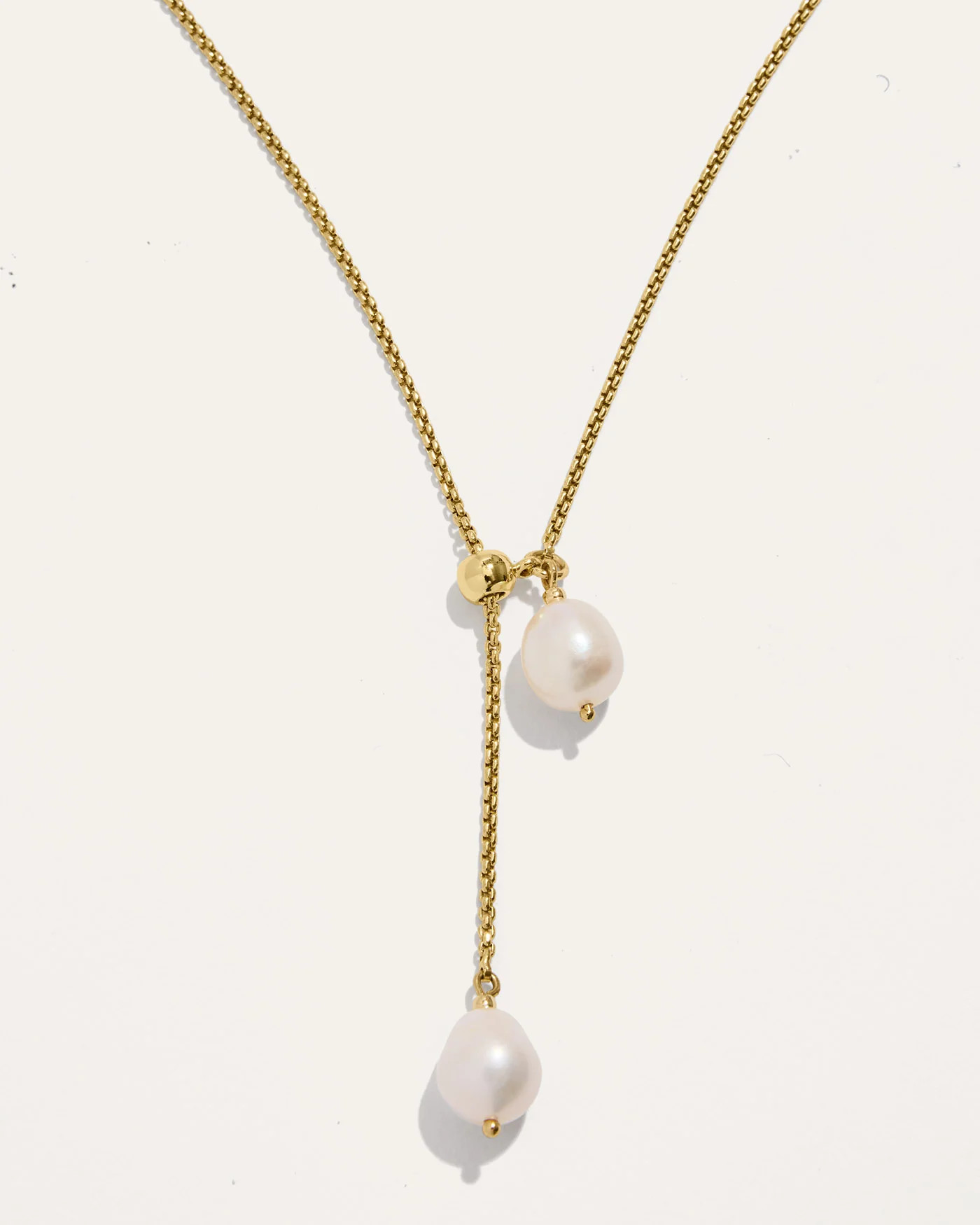 Pearl Bolo Slider Necklace | Stella & Dot