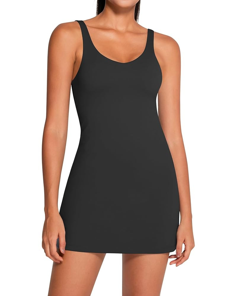 Womens Tennis Dress with Built in Easy Peezy Shorts Open-Back | Amazon (US)