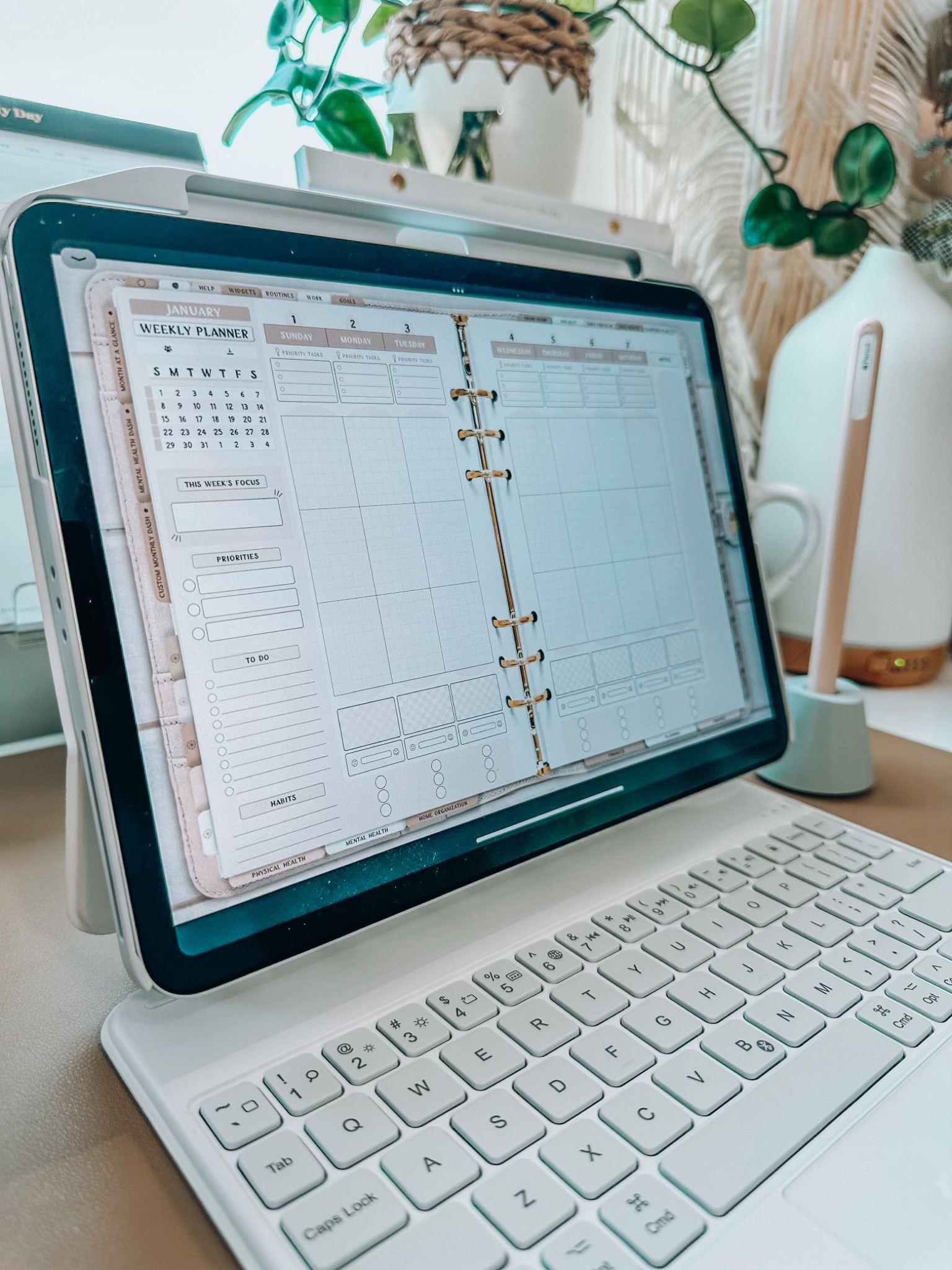 that girl desk setup - adhd friendly desk - Amazon aesthetic desk - office inspo - desk refresh - aesthetic amazon finds

#LTKhome #LTKstyletip #LTKFind