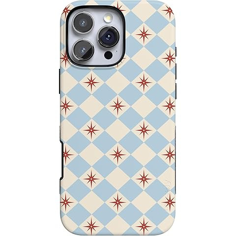 Casely iPhone 16 Pro Case | Chelsea Checker | Starlight Tiles | Bold Protective Design | Compatib... | Amazon (US)