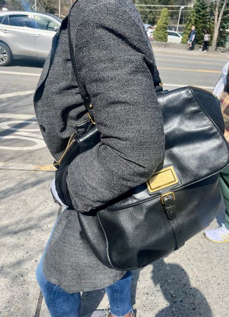 The perfect oversized leather designer bag! Love this Marc Jacobs large leather shoulder bag. It’s no longer available. I linked some of my favorite similar bags. #designerhandbag #marcjacobs

#LTKsalealert #LTKitbag