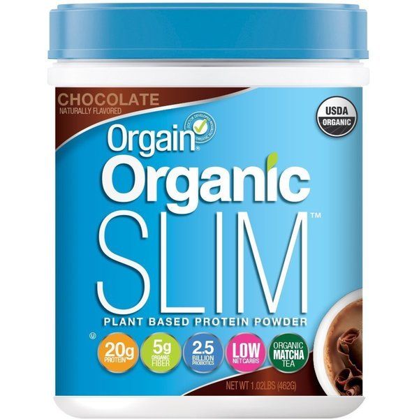 Orgain Organic Slim Plant Based Protein Powder Chocolate | Bed Bath & Beyond