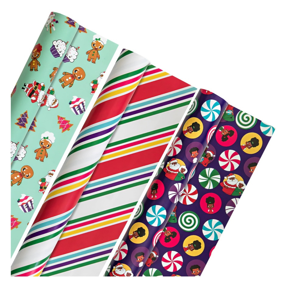 Black paper Party wrapping paper 

#LTKSeasonal #LTKHoliday #LTKfamily