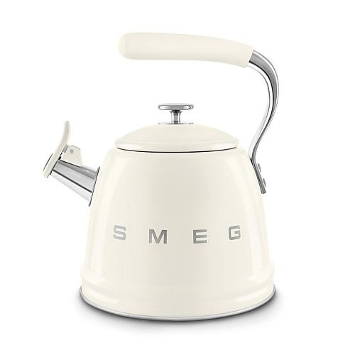 SMEG Whistling Kettle - Ivory/Off White | HSN