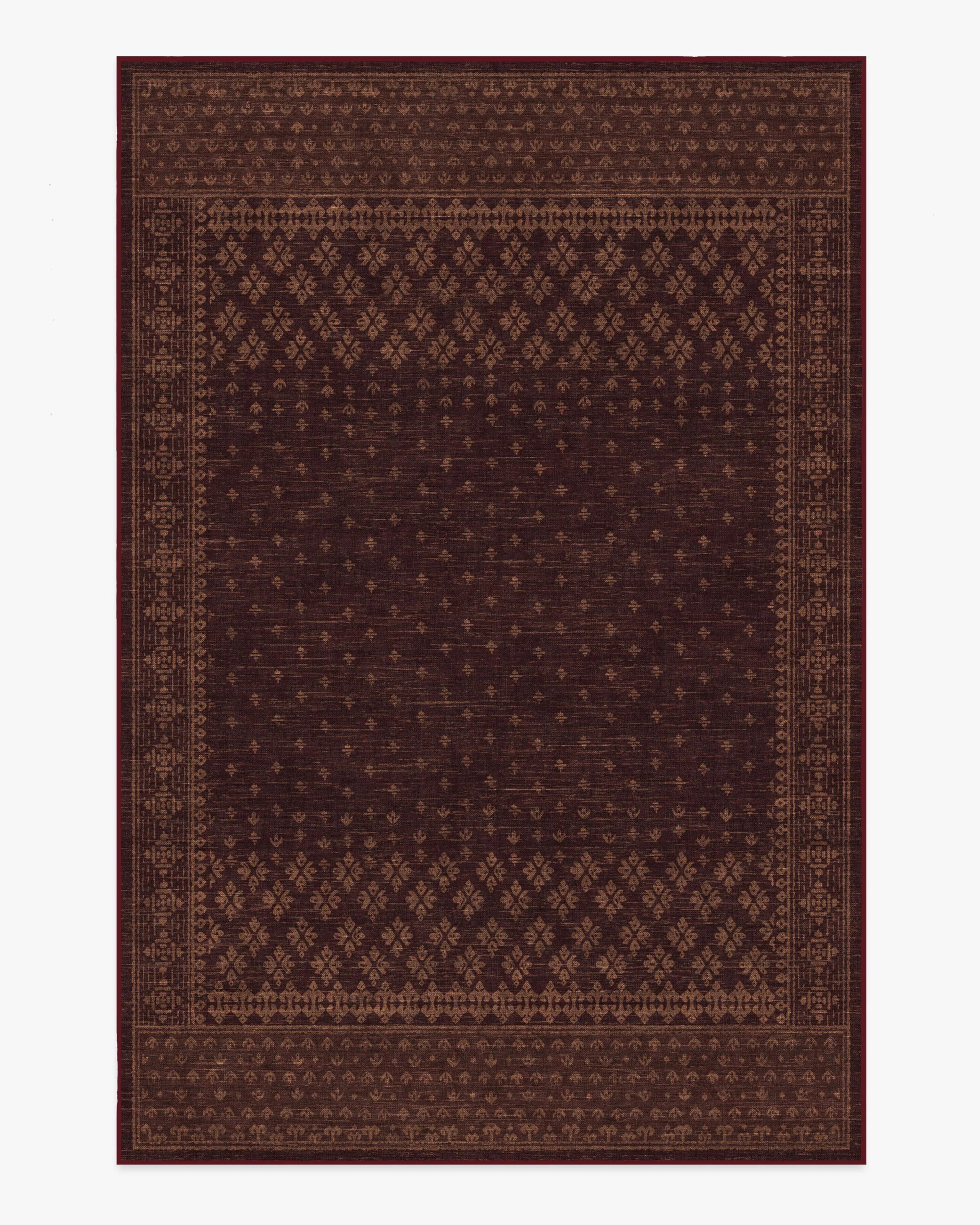 Fernanda Burgundy Rug | Ruggable