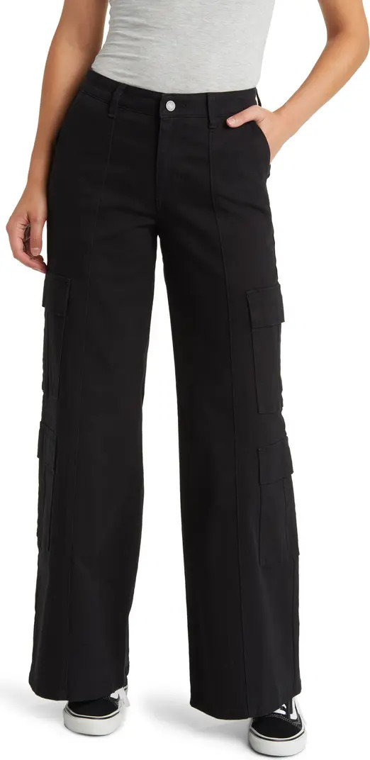 High Waist Wide Leg Cargo Jeans | Nordstrom