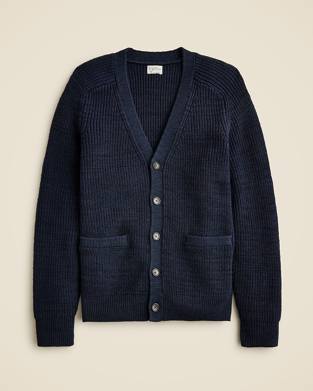 Linen-cotton blend V-neck cardigan | J. Crew US
