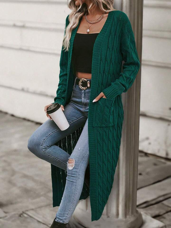 Color: Dark Green | SHEIN