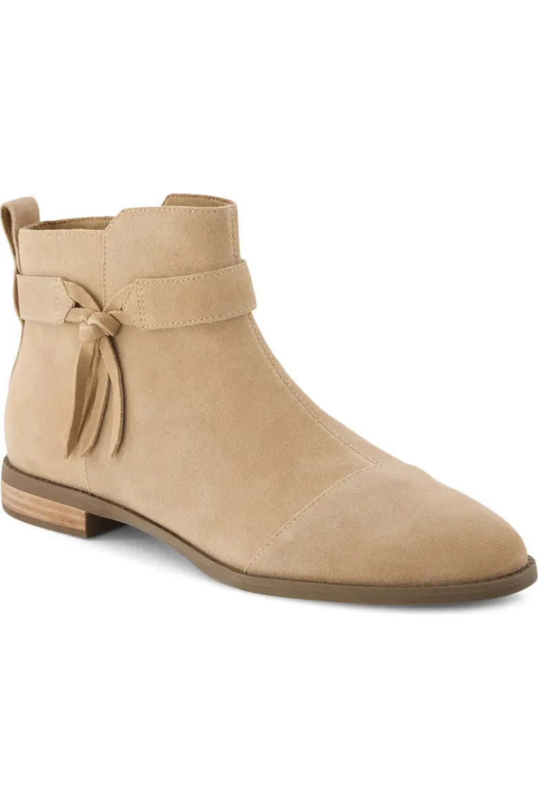 TOMS Stacy Tassel Ankle Bootie in Medium Beige at Nordstrom, Size 9 | Nordstrom