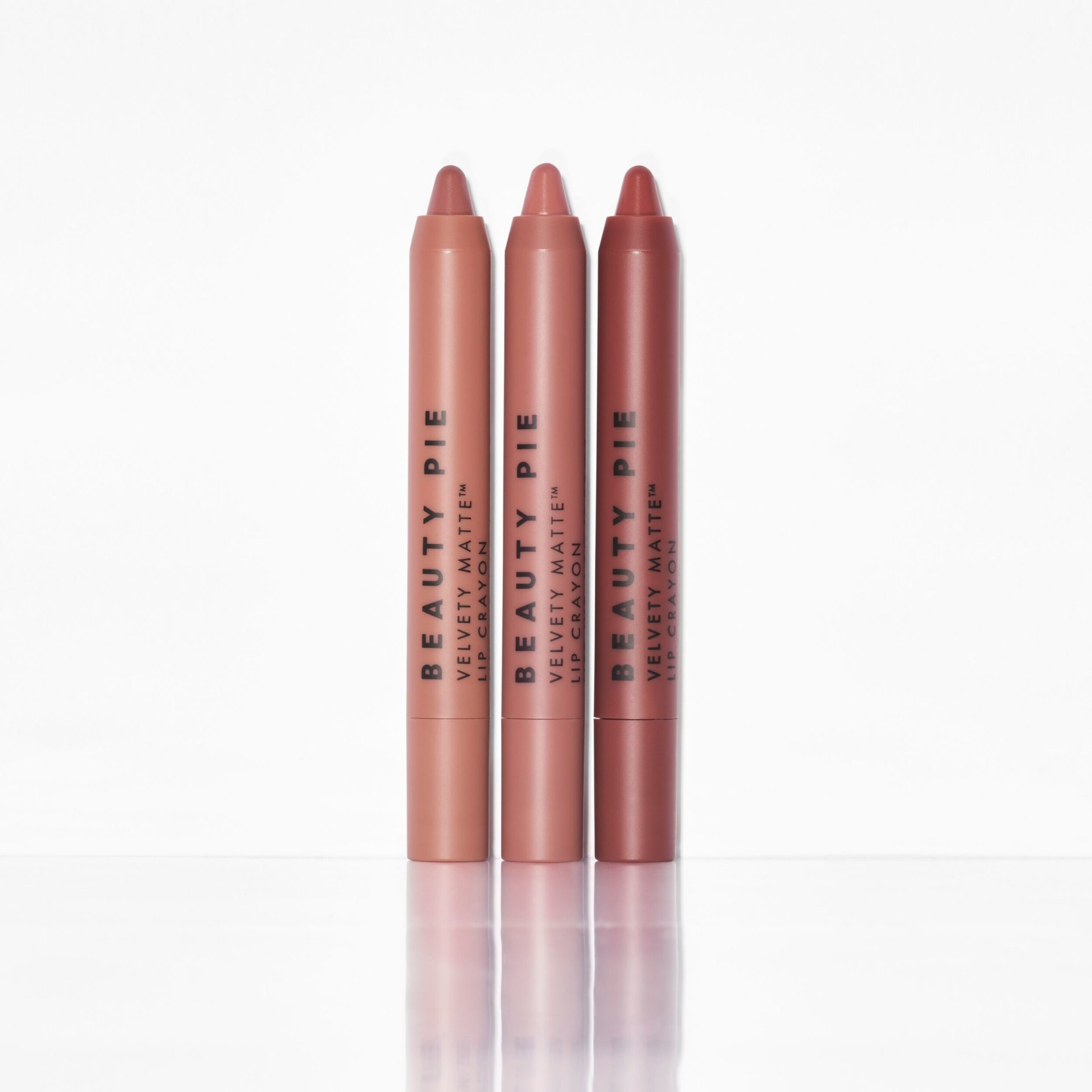 Velvety™ Matte Lip Crayon Trio Of Nudes | Beauty Pie (UK)