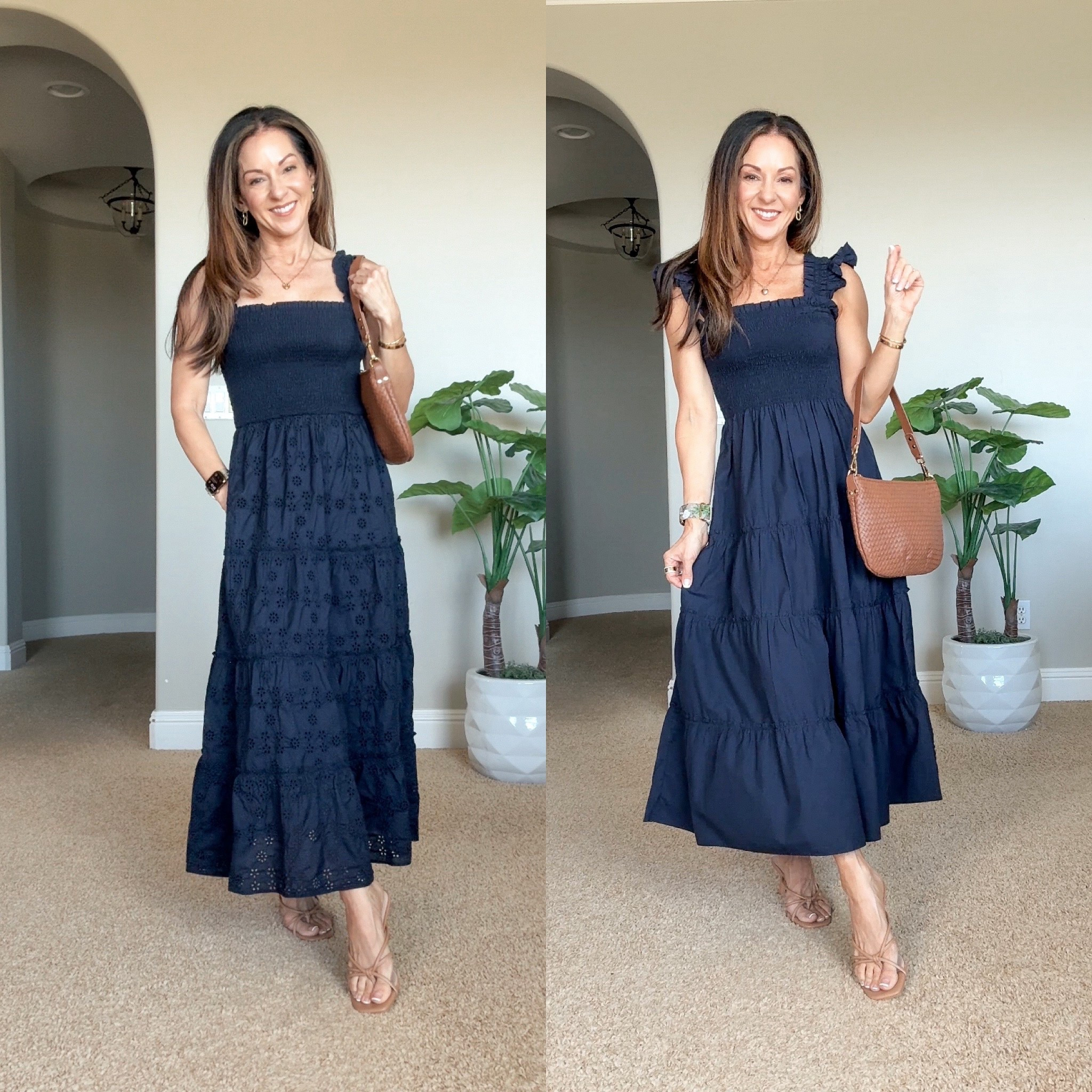 Two gorgeous dresses from @Quince made of 100% organic cotton. These are perfect for Summer for every day, travel, church, baby shower, showers, parties… petite friendly I’m wearing size extra small in both for reference. I’m 5’1”, 107 LBS. #quincepartner

#LTKTravel #LTKOver40 #LTKPetite