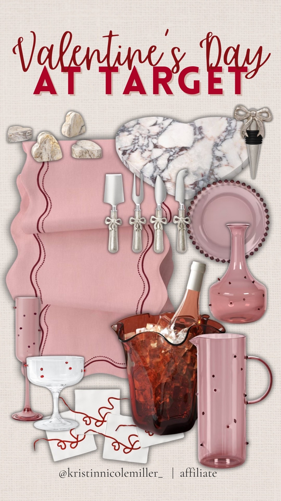 Cutie new Valentine’s Day decorations at target!!! 

Seasonal pink red unique galentine’s day brunch celebrations parties hosting home 

#LTKHome #LTKFindsUnder50 #LTKSeasonal