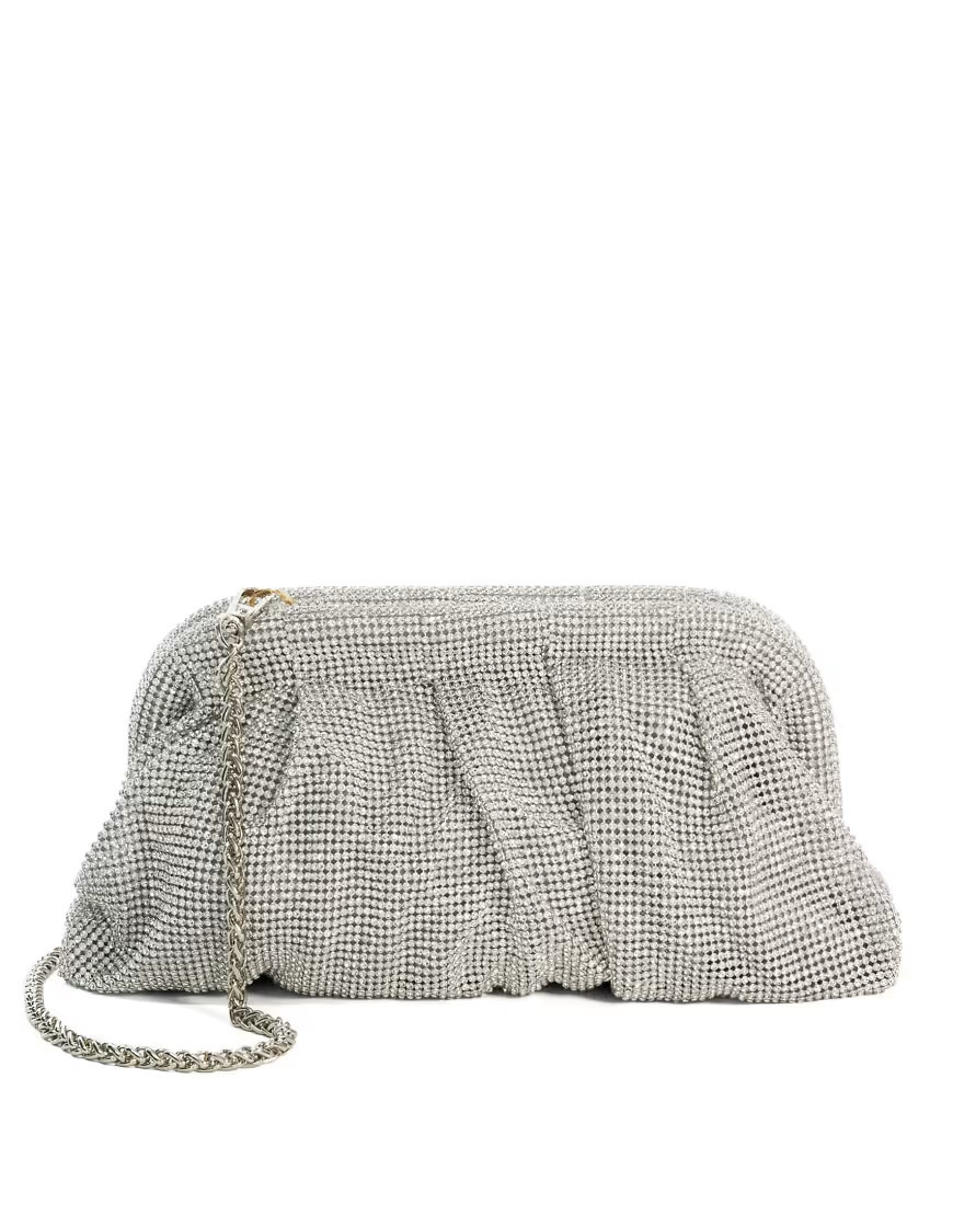 Dune London Elegent bag in silver-Multi | ASOS (Global)