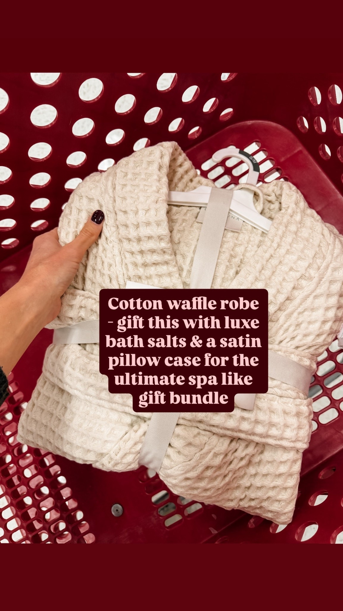 Who doesn’t love a robe?! This one would be great to add other things to & create a gift bundle! 

Loverly Grey, Target find, gift guide, waffle robe, gift ideas 

#LTKHoliday #LTKFindsUnder50 #LTKGiftGuide