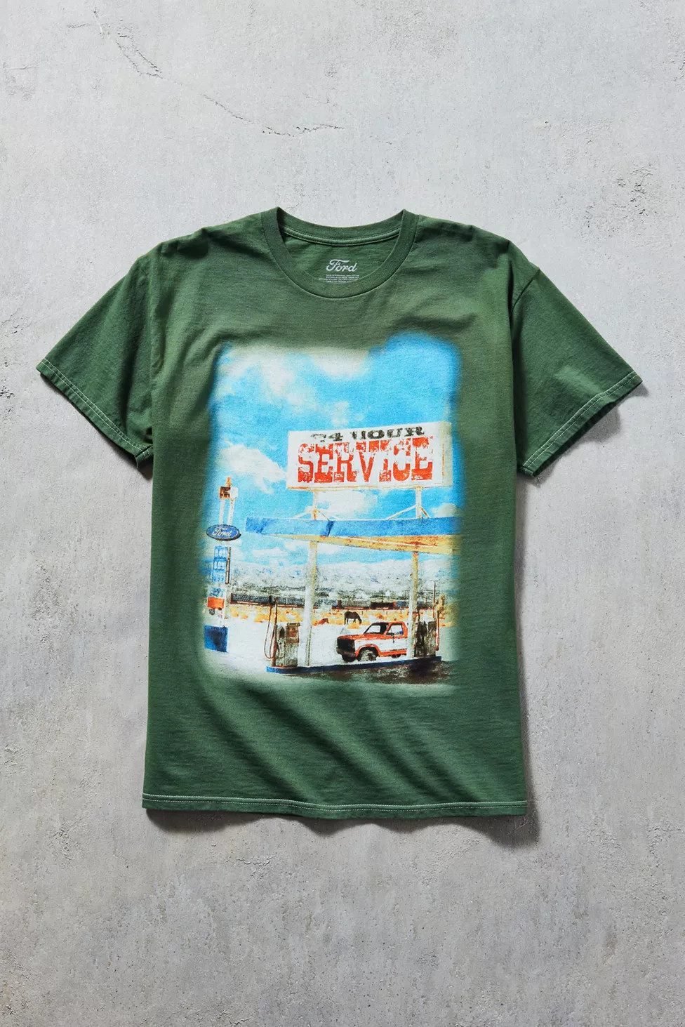 Ford 24 Hour Service Graphic Tee | Urban Outfitters (US and RoW)