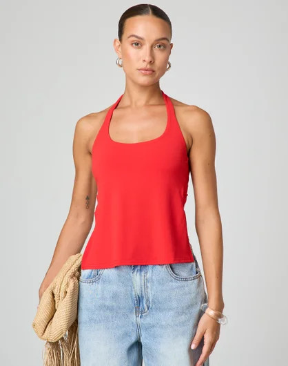 Tie Back Halter Top | Glassons (Australia)