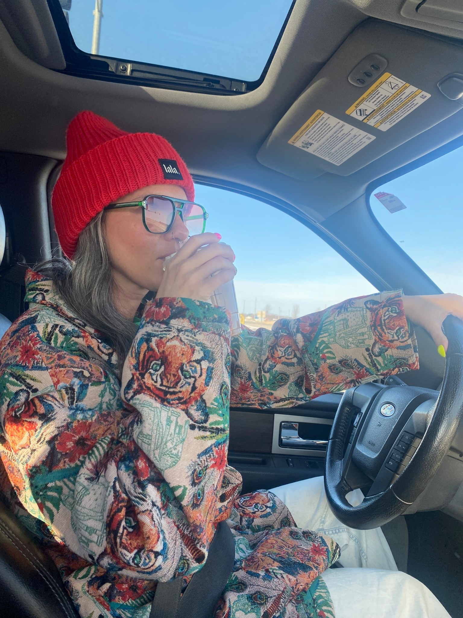 Dressed in LALA and amazon sunnies for the win . Give me all the colors 

#LTKSeasonal #LTKOver40 #LTKStyleTip