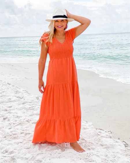 Cutest vacation dress!! Comes in other colors! Wearing a small 

#LTKStyleTip #LTKSeasonal #LTKFindsUnder100