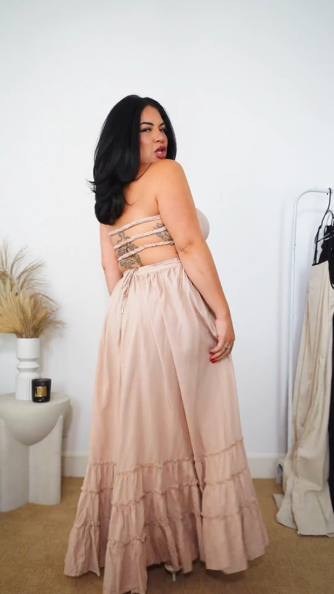 i’m wearing a size large in this stunning backless dress from amazon!

#LTKootd #LTKSeasonal