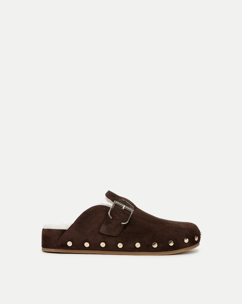 Fern Shearling Clog | Veronica Beard