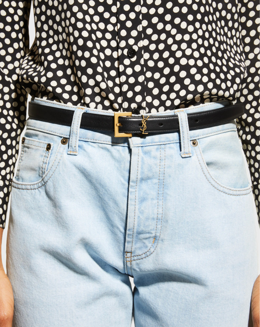 Classic and refined 🖤 this black YSL belt is the ultimate everyday accessory, adding effortless polish to any look. #YSLBelt #LTKStyle #QuietLuxury #WardrobeStaple 

 #LTKstyletip #LTKworkwear #LTKFashionMonth