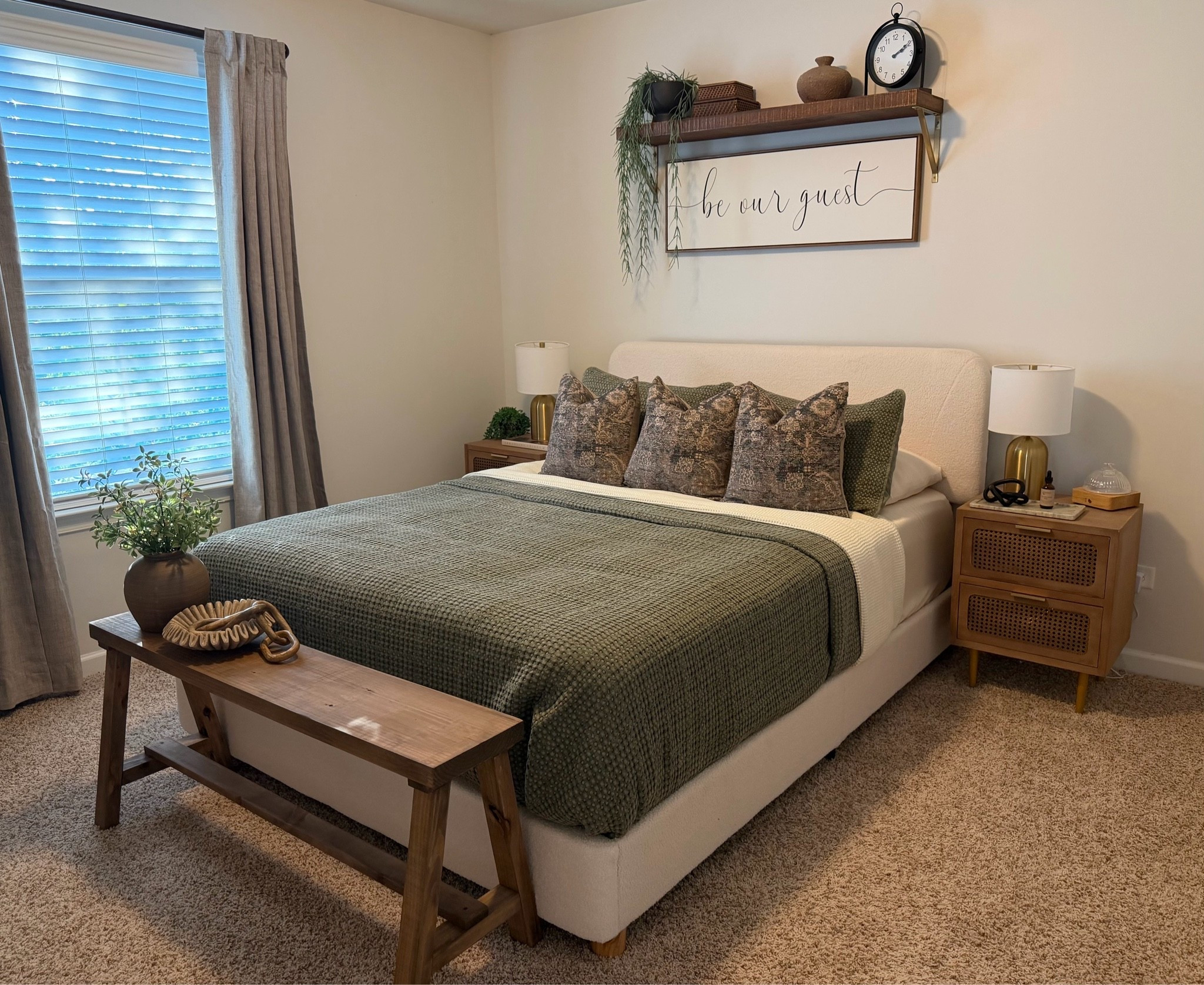 Guest room is almost complete😍 Here are the links!