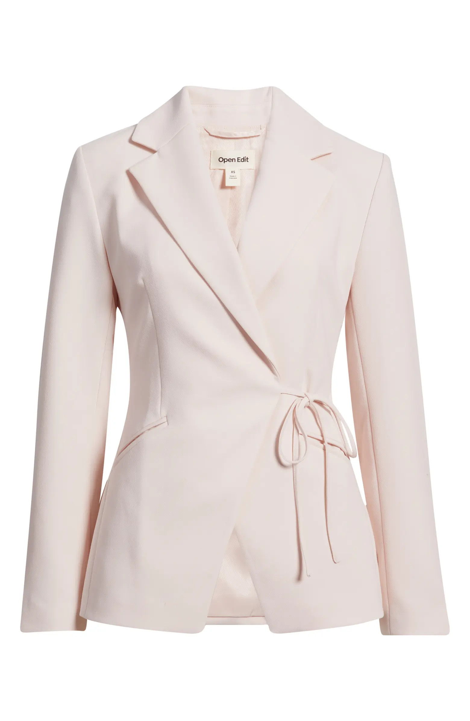 The Icon Side Tie Blazer | Nordstrom