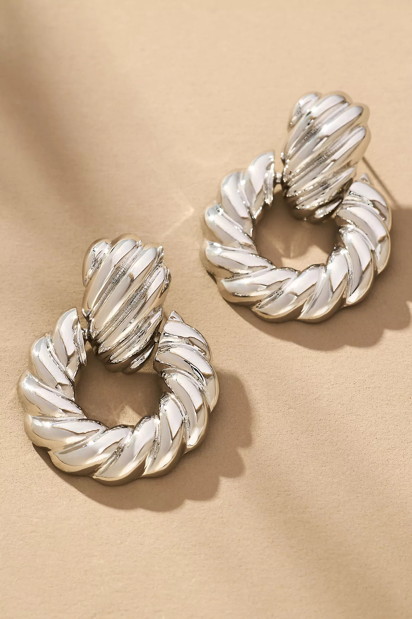 Twisted Circlet Earrings | Anthropologie (US)