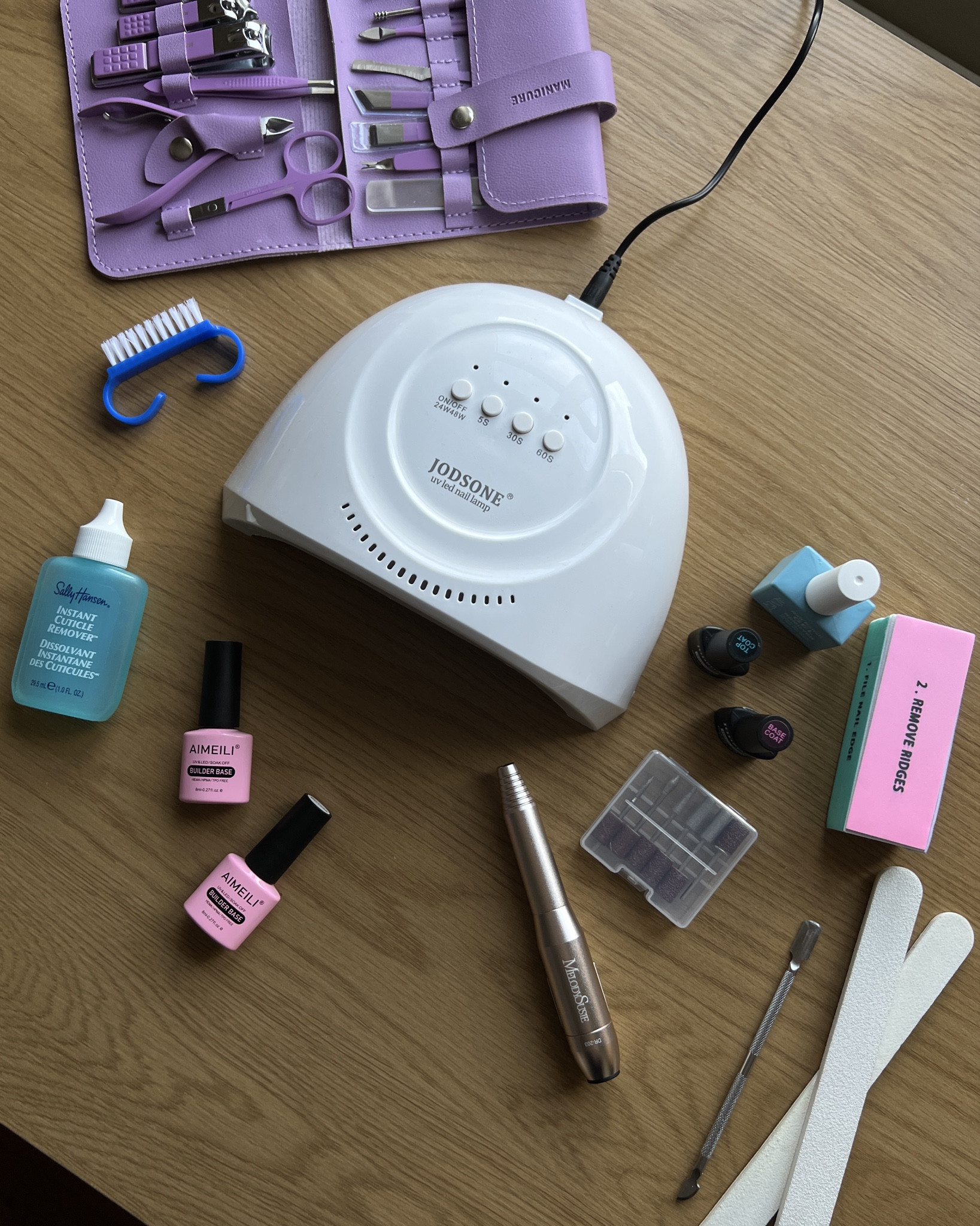 Gel Nails at Home 💅 
I shifted from long nails to shorter nails last year and haven’t looked back. And now I’m doing my own gel mani’s at home and loving it!! Here’s my exact nail kit and some extras that are clutch for longevity. 

#LTKOver40