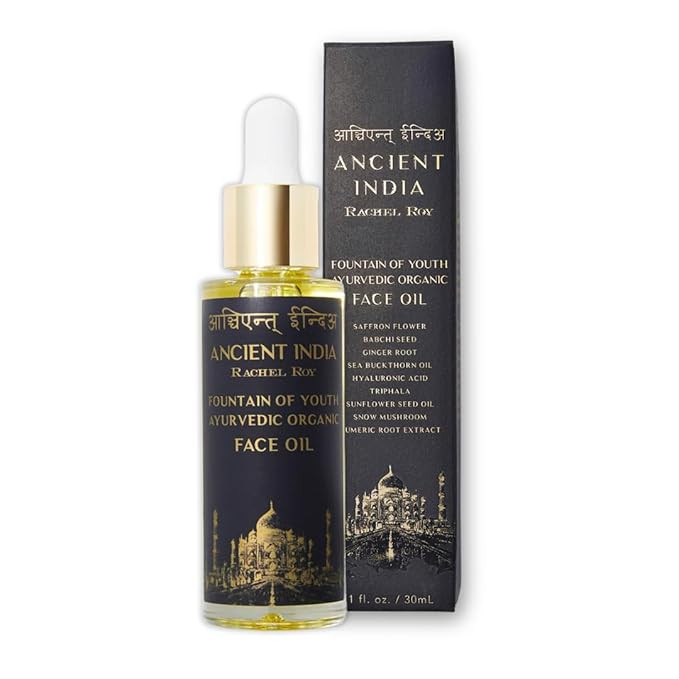 Rachel Roy Ayurvedic Organic Face Oil with 9 Active Botanicals for Radiant Skin - Anti-Aging Faci... | Amazon (US)