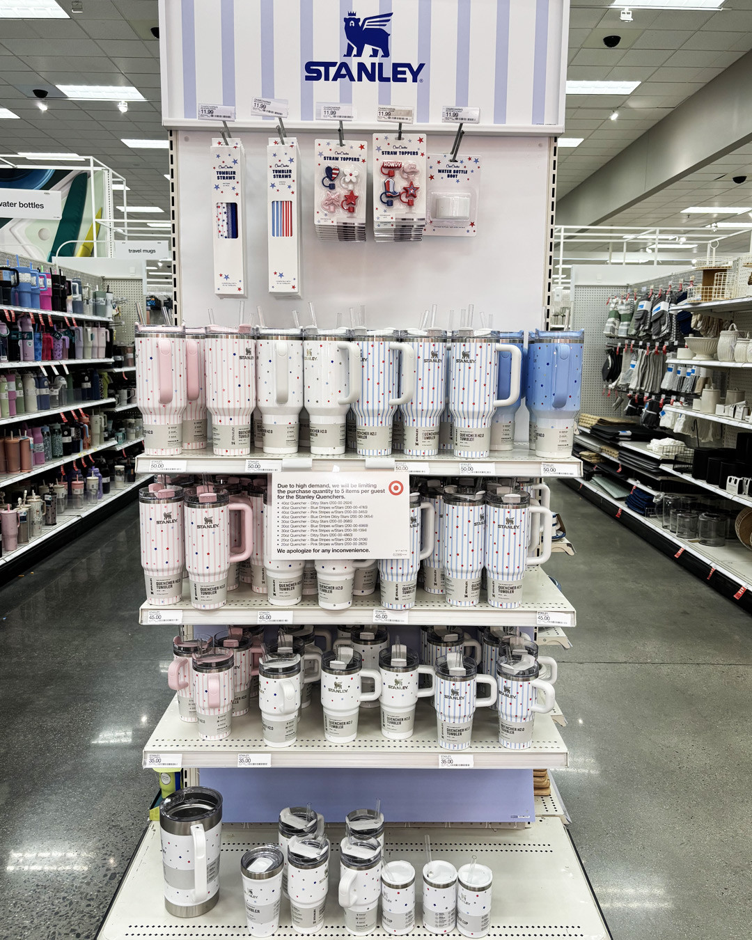 New Stanley collection at Target 🌟 Featuring stars and stripes and perfect for summer and 4th of July
#stanley #targetdeals 

 #LTKTravel