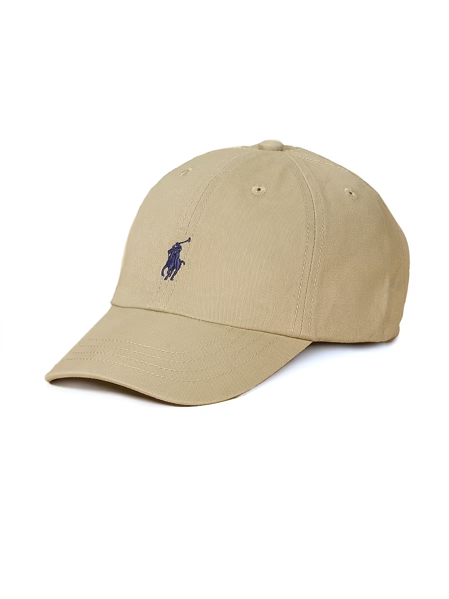 Cotton Chino Baseball Cap - Classic Khaki - Size 8 | Saks Fifth Avenue