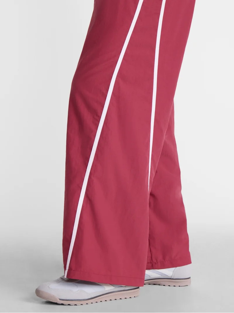 No Boundaries Nylon Track Pants, 29.5'' Inseam, Women's XXS-XXL | Walmart (US)