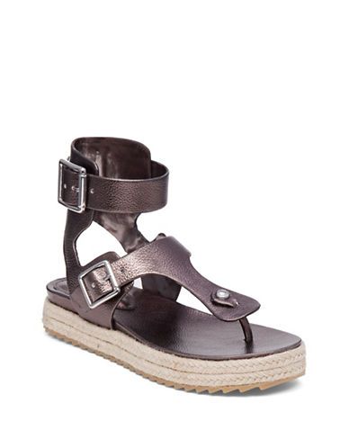 BCBGENERATION Edmund2 Ankle-Strap Accented Thong Sandals | Lord & Taylor