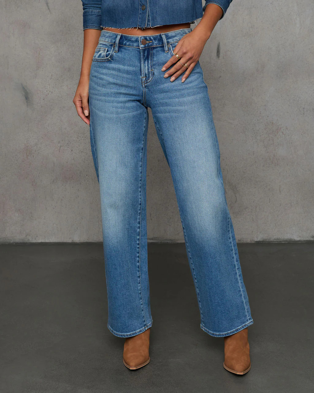 Tisla Straight Leg Relaxed Jeans | VICI
