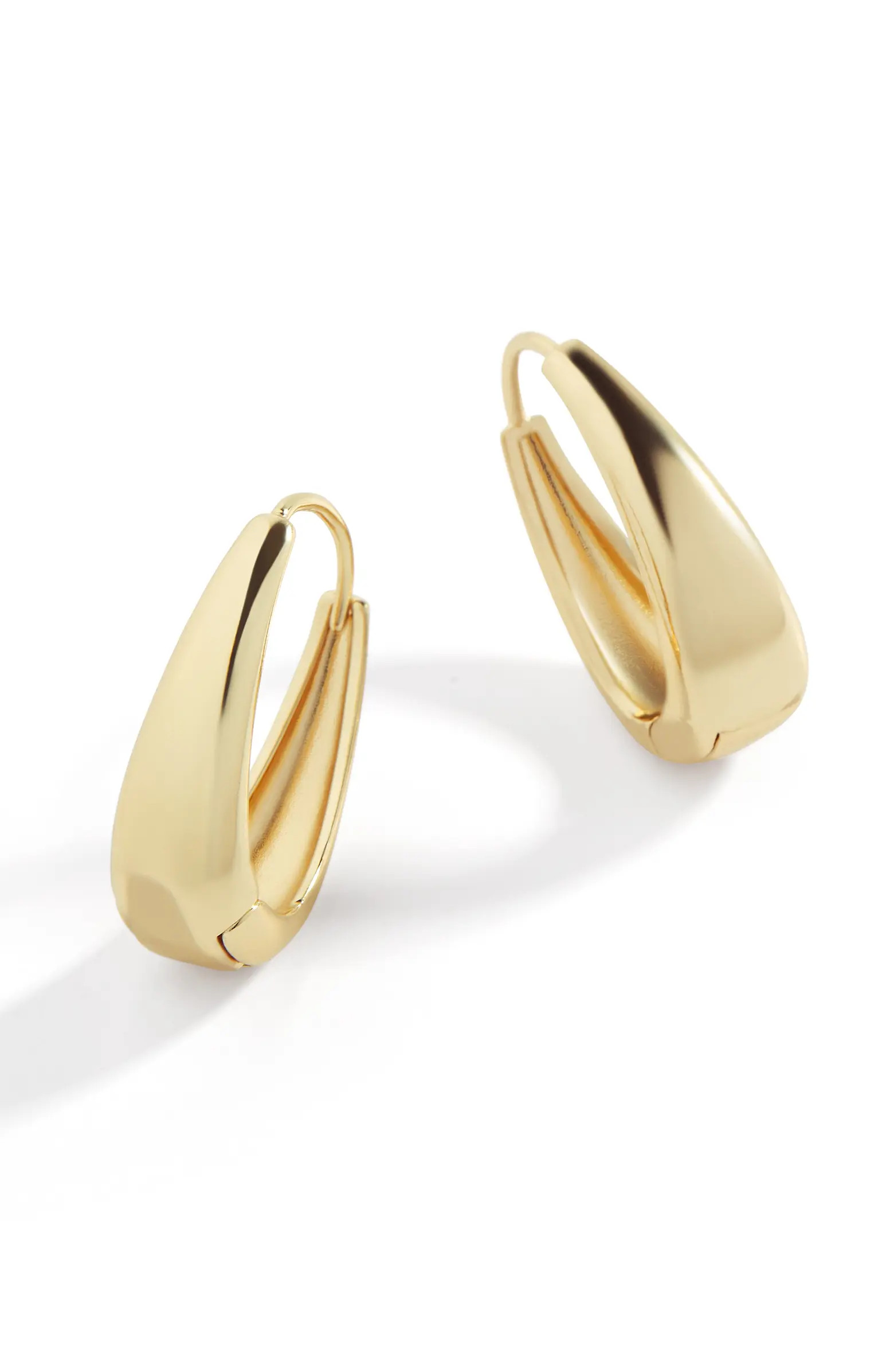 Chunky Teardrop Hoop Earrings | Nordstrom
