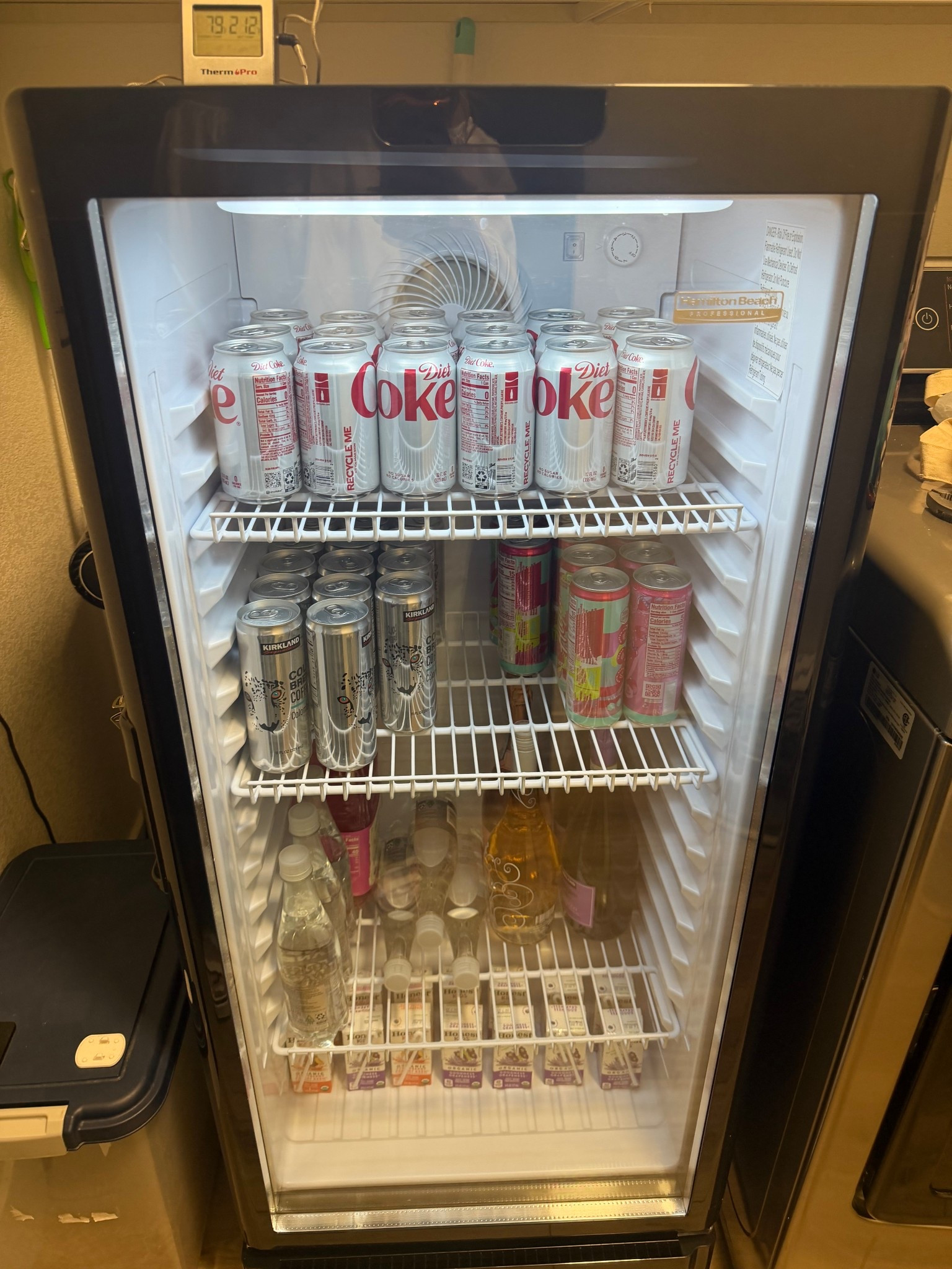 Our new drink fridge 

#LTKHome