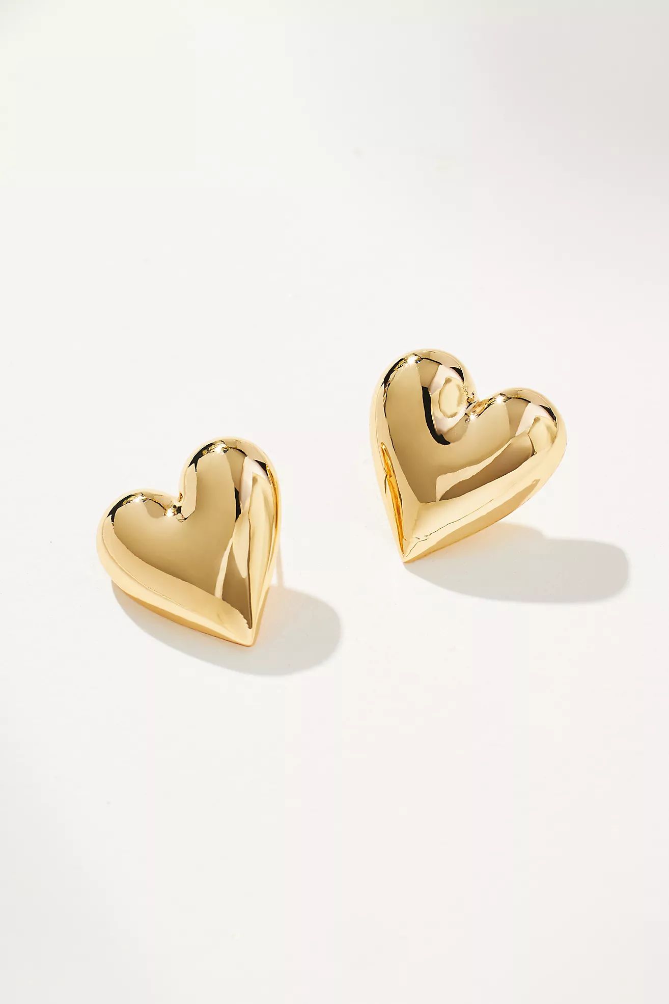 BaubleBar Melina Solid Heart Earrings | Anthropologie (US)