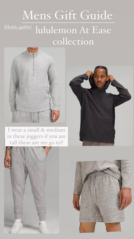 Mens gift guide, lululemon, at ease , the at ease collection is extremely comfortable while being supper light! 

#LTKHoliday #LTKSeasonal #LTKmens