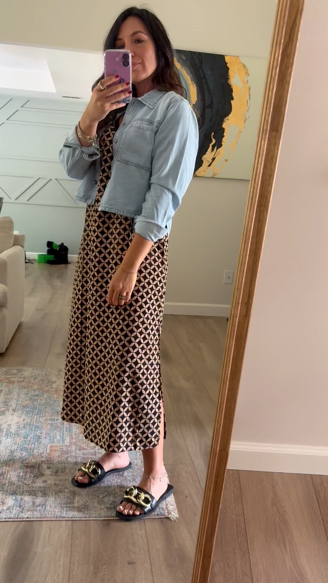 Perfect dress and cropped jacket for transitioning into fall

#LTKOver40 #LTKStyleTip