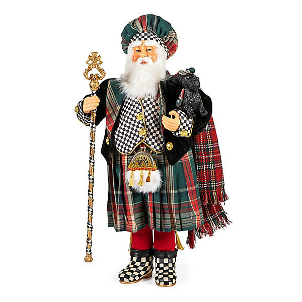MacKenzie-Childs Scottish Santa | MacKenzie-Childs