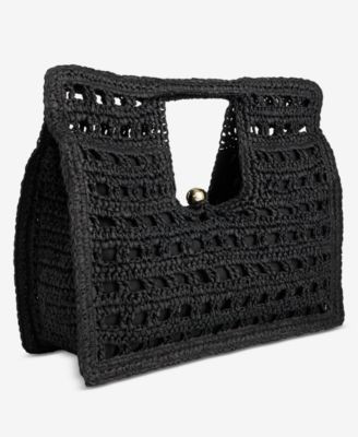 Square Straw Tote Bag, Macy's Exclusive - Macy's | Macy's