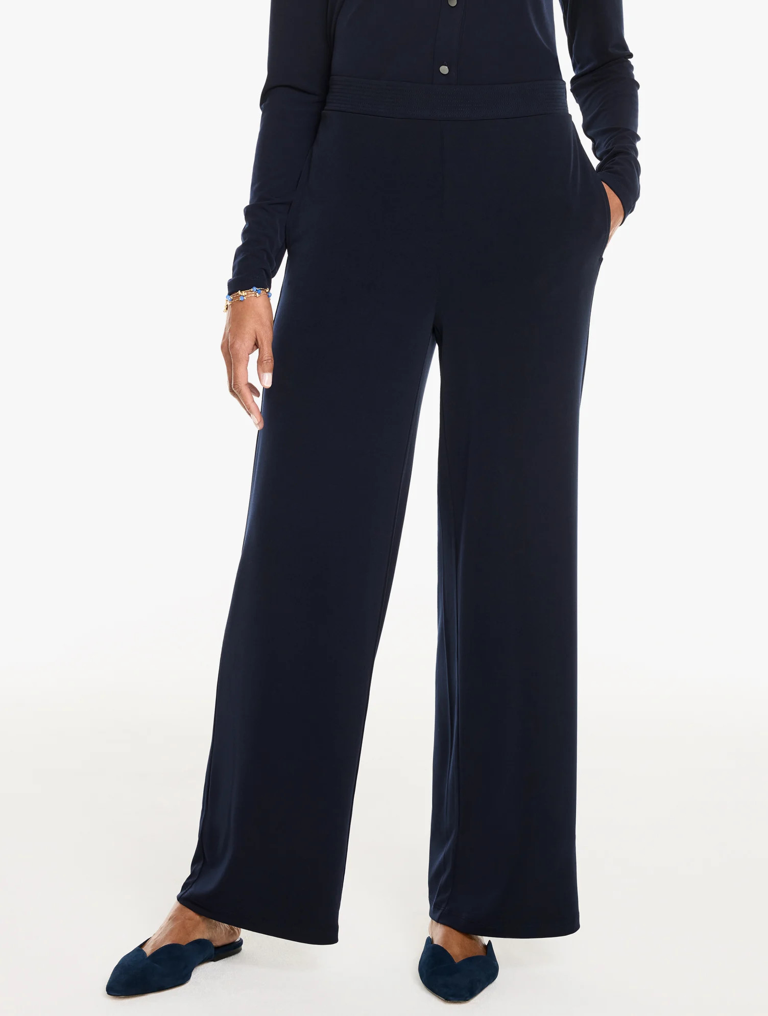 Knit Kit Button Front Top | Talbots