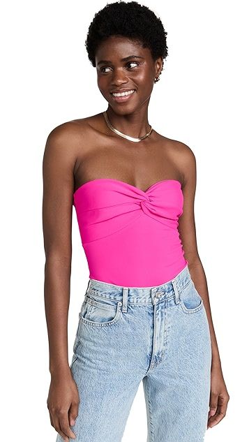 Strapless Twist Top | Shopbop