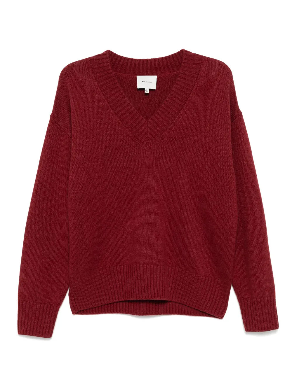 Reformation Jadey jumper - Red | Farfetch Global