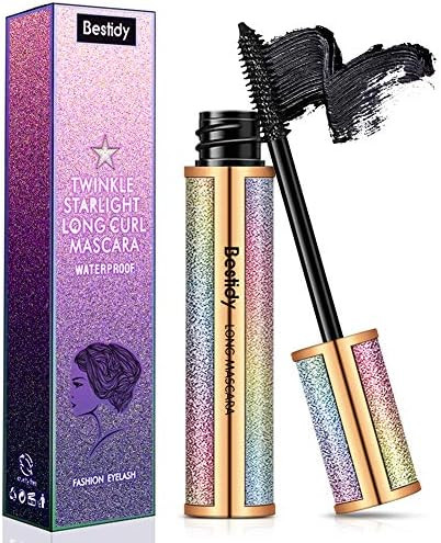 Bestidy 4D Silk Fiber Lash Mascara,Natural Waterproof Smudge-proof Mascara,Thickening Lengthening Ma | Amazon (US)